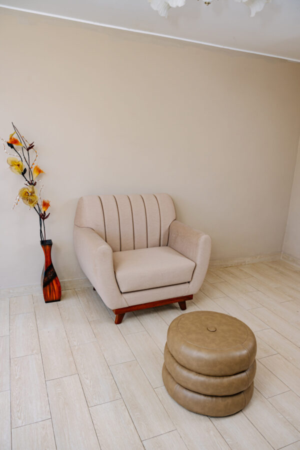 PUFF INDIVIDUAL BEIGE - Imagen 5
