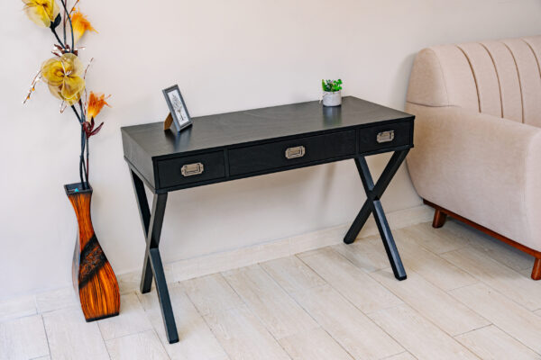 Mesa Escritorio dormitorio Negro - Imagen 7